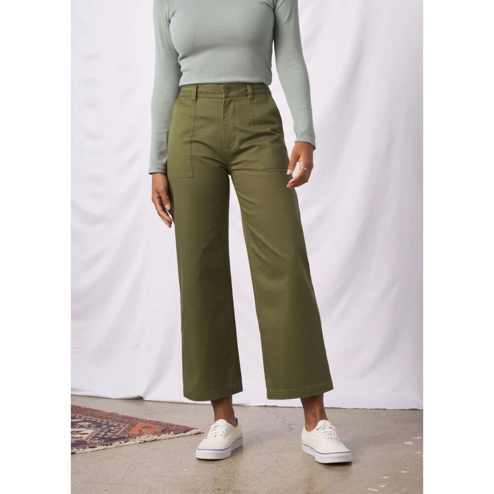 Bridge And Burns Gladstone Olive Twill Pants Size 30